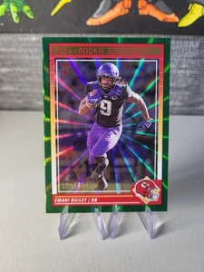 2024 Score Rookies Spokes /180 Emani Bailey #394 Rookie RC Numbered  - Bild 1 von 2