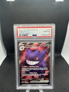 Pokemon Gengar EX Holo PSA10 Temporal Forces 193/162 SV05 - Picture 1 of 2