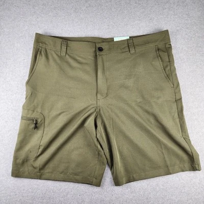 NEW Magellan Fish Gear Aransas Pass Hybrid Shorts Men's 40 Flex Tech Green - Image 1 of 4