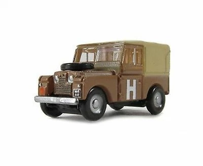 Oxford Military N Gauge Land Rover 88" Canvas British Army Sand NLAN188002 - Image 1 of 3