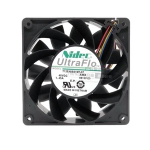 1pc Nidec T12E48BS1M7-07 A464 48VDC 1.45A 12CM 12038 4-wire Cooling Fan - Afbeelding 1 van 5