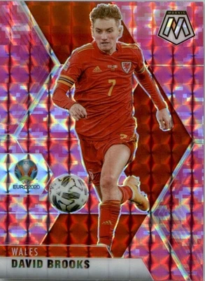 2021 Panini Mosaic UEFA EURO 2020 David Brooks Wales #195 - Image 1 of 2