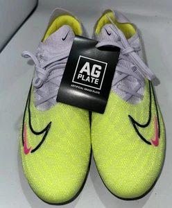 Nike Phantom GX Elite AG-PRO Volt Gray Soccer Cleats FD0256-705 Men -NEW (6) - Picture 1 of 8