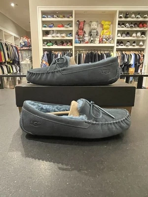 Zapatillas de gamuza mocasín UGG Corvin - AZUL TALLA 10 Foto 1 de 4