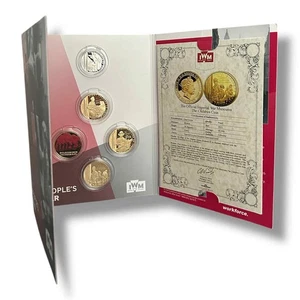 The People’s War Complete Half Crown + One Crown Coins Folder Set - Picture 1 of 11