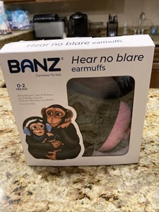 Baby BANZ Carewear for Kids Hear no Blare Earmuffs Hearing Protection 0-2 Years - Picture 1 of 2