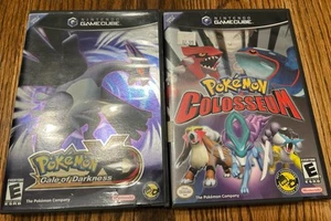 Pokemon XD: Gale of Darkness Nintendo GameCube 2005 Colosseum No Manual W/Poster - Picture 1 of 10