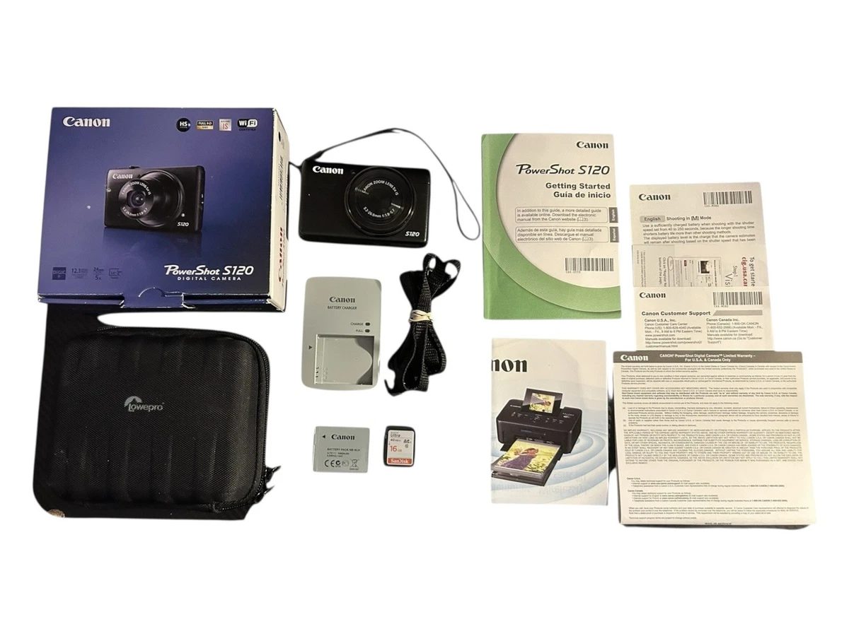 Canon PowerShot S120 Digital Cameras for Sale | Shop New & Used