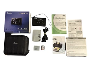 * [TOP NEUWERTIG in BOX] Canon PowerShot S120 schwarz 12,1-MP-Digitalkamera getestet JAPAN - Bild 1 von 21