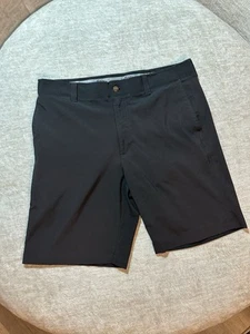 Callaway Mens Performance Golf Short Black Flat Front Stretch 10" Inseam Size 36 - Picture 1 of 4