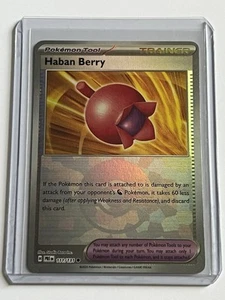 Haban Berry 111 / 131 Pokemon Prismatic Evolutions 2025 Near Mint Pokeball Holo - Picture 1 of 16