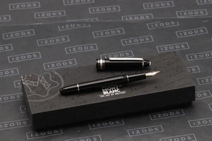 Pluma Estilográfica Montblanc Meisterstuck 145 Classique Recubierta de Platino - Imagen 1 de 11
