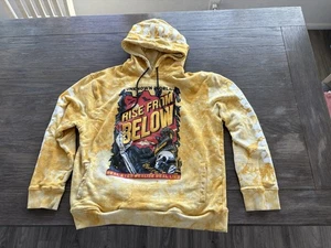 Felpa con cappuccio in rilievo Iro Ochi Unknown World giallo dorato 'Rise From Below' 2XL - Foto 1 di 13
