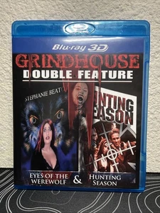 Grindhouse Double Feature : Eyes Of The Werewolf /Hunting Season (3D /2D Bluray) - Picture 1 of 3