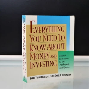 Everything You Need To Know About Money And Investing By Sarah Y Fisher 1999 PB - Imagen 1 de 10