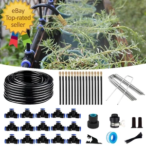 Drip Irrigation Kit,Automatic Garden Watering System with New Quick Connectors a - Picture 1 of 12