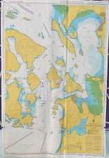 Admiralty 80 ROSARIO STRAIT UNITED STATES - WEST COAST WASHINGTON WALL Map Chart