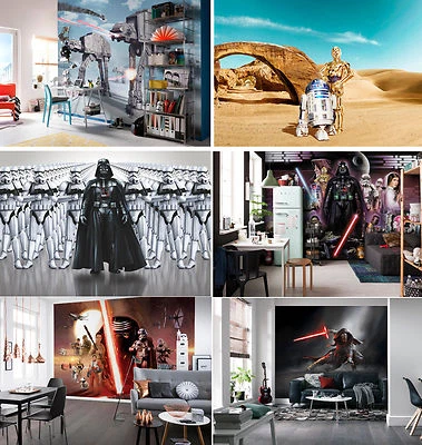 Star Wars wallpapers children bedroom large wall paper wall murals boy and girl - Image 1 of 4