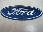 FORD CLOTH PATCH CREST SIZE BLUE IRON OR SEW ON HOT ROD RAT ROD F150 F250 F350