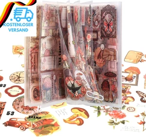 Scrapbooking Sticker Set, Scrapbooking Aufkleber, Dekorative Journal Fotoalbum A - Bild 1 von 12