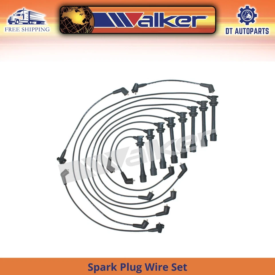 For 1992-1997 Lexus SC400 4.0L V8 Spark Plug Wire Set Walker  1993 1994 1995 - Image 1 of 1