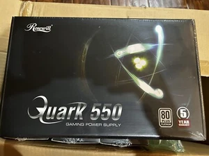 Rosewill Quark 550W 80 Bronze Gaming Power Supply Sealed - Photo 1/2