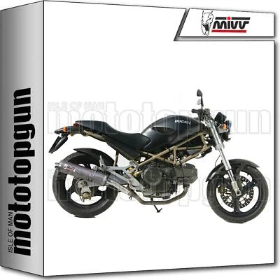 MIVV D.016.LX1 scarico hom oval ducati monster 600 1999 99 Foto 1 de 2