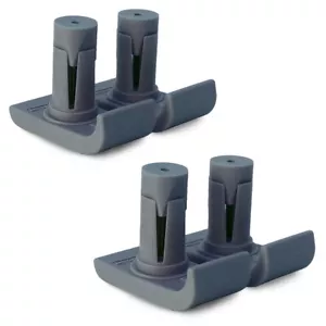4PCS Top Glides FlexFit Walker Ski Glides - 2 Pairs - Picture 1 of 13