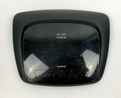 Cisco Linksys WRT120N Wireless-N-Home Wi-Fi 802.11n Router Lan 4 No AC Adapter - Image 1 of 4