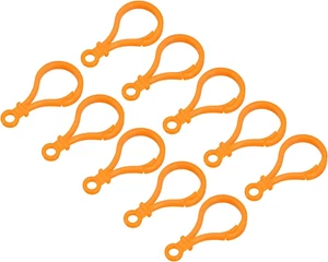 Plastic Lobster Clasps, 48Mm Colorful Claw Snap Clip Hooks for Lanyard, Keychain - Picture 1 of 7