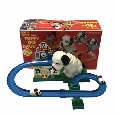 Vtg Puppy Go Around Talentoy Parts Only Does Not Work Correctly As Is Parts Only - Image 1 of 4