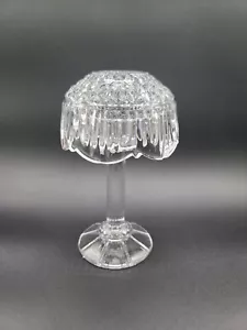 Lampada fata cristallo Shannon vintage 2 pezzi portacandele - Foto 1 di 13