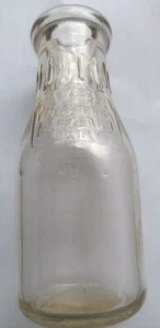 VINTAGE SELTENE FAIRFIELD WESTERN MARYLAND MILCHMILCH, SAHNE 1 PINT GLASFLASCHE   - Bild 1 von 4