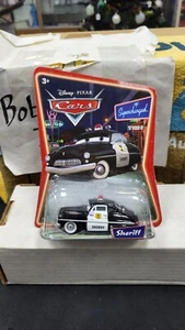NIB SHERIFF POLICE CAR SUPERCHARGED DISNEY PIXAR CARS TOY CAR 1/55 - Picture 1 of 4