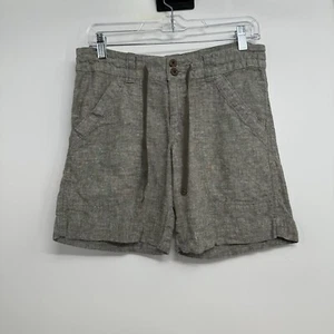Patagonia Womens Shorts Size S Gray Linen - Picture 1 of 9