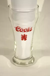 Coors Light Glass Logo Branded 6" 8 Ounce Pilsner Beer Glassware - Picture 1 of 4