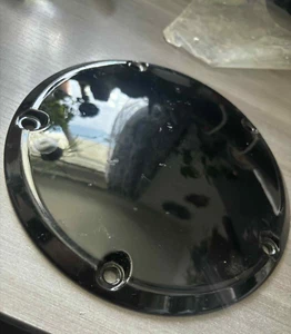 Genuine Harley Davidson 5 Hole Black Derby Cover 60769-06 E26 - Picture 1 of 5