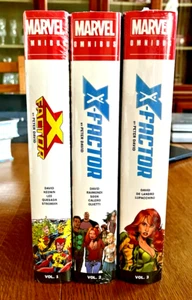 X-Factor Omnibus Volumes  1, 2 and 3-Peter David HC New Sealed - Picture 1 of 8