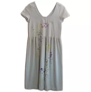 M. Rena Babydoll-Kleid Flügelärmel Blumenmuster nahtlos. One Size - Bild 1 von 6