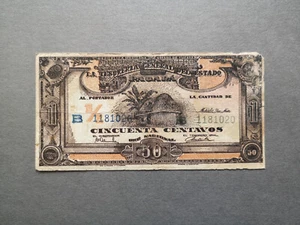 Mexico,Estado de Yucatan, 50 Centavos 1916 - Picture 1 of 2