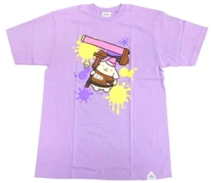 Splatoon 2 x Sanrio Pompompurin T-shirt Village Vanguard Limited XL Size 2018 JP - Picture 1 of 3