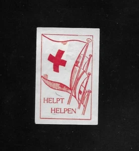 E9192 HELPT HELPEN - CINDERELLA RED CROSS - MEDICINE, MEDICAL - Picture 1 of 1