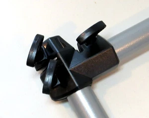 SIMMONS ELECTRONIC DRUM KIT RACK 3 KEY "T" CLAMP SD300 SD350 SD500 SD550 - Bild 1 von 4