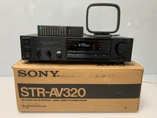 Sony STR-AV320 2 Channel AM FM Stereo Receiver w/Original Box