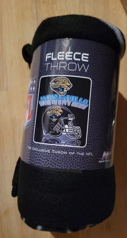 New NFL Jacksonville Jaguars Fleece blanket Soft Throw 50" x 60" Cover
