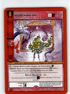 2022 MetaZoo Wilderness 1st Edition Reverse Holo Golden Haired Girl - Picture 1 of 2