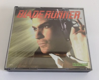 Blade Runner PC Game 4 Disc CDROM Westwood Studios Real Time 3D Adventure Manual - Image 1 of 4