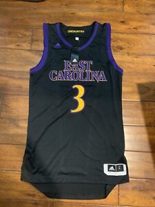 East Carolina ECU Pirates Official Basketball Game Jersey / Men’s Large +2