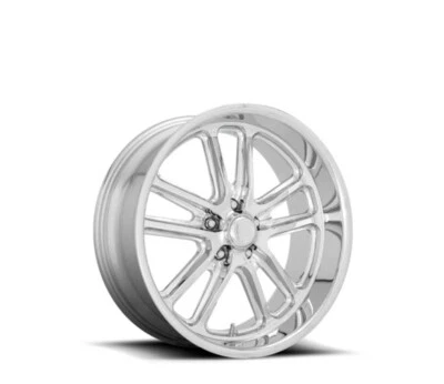 Llanta de aluminio US Mag 1 pieza U131 BULLET 22X11 pulgadas acabado cromado, U13122117367 Foto 1 de 4