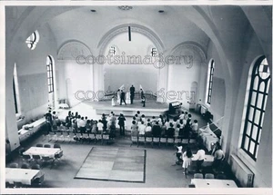 1979 Pressefoto St Cajetan Kirche Innenraum Szene Hochzeit Denver Colorado - Bild 1 von 2